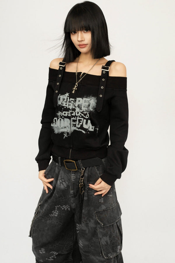 Black Base Top Short T-Shirt