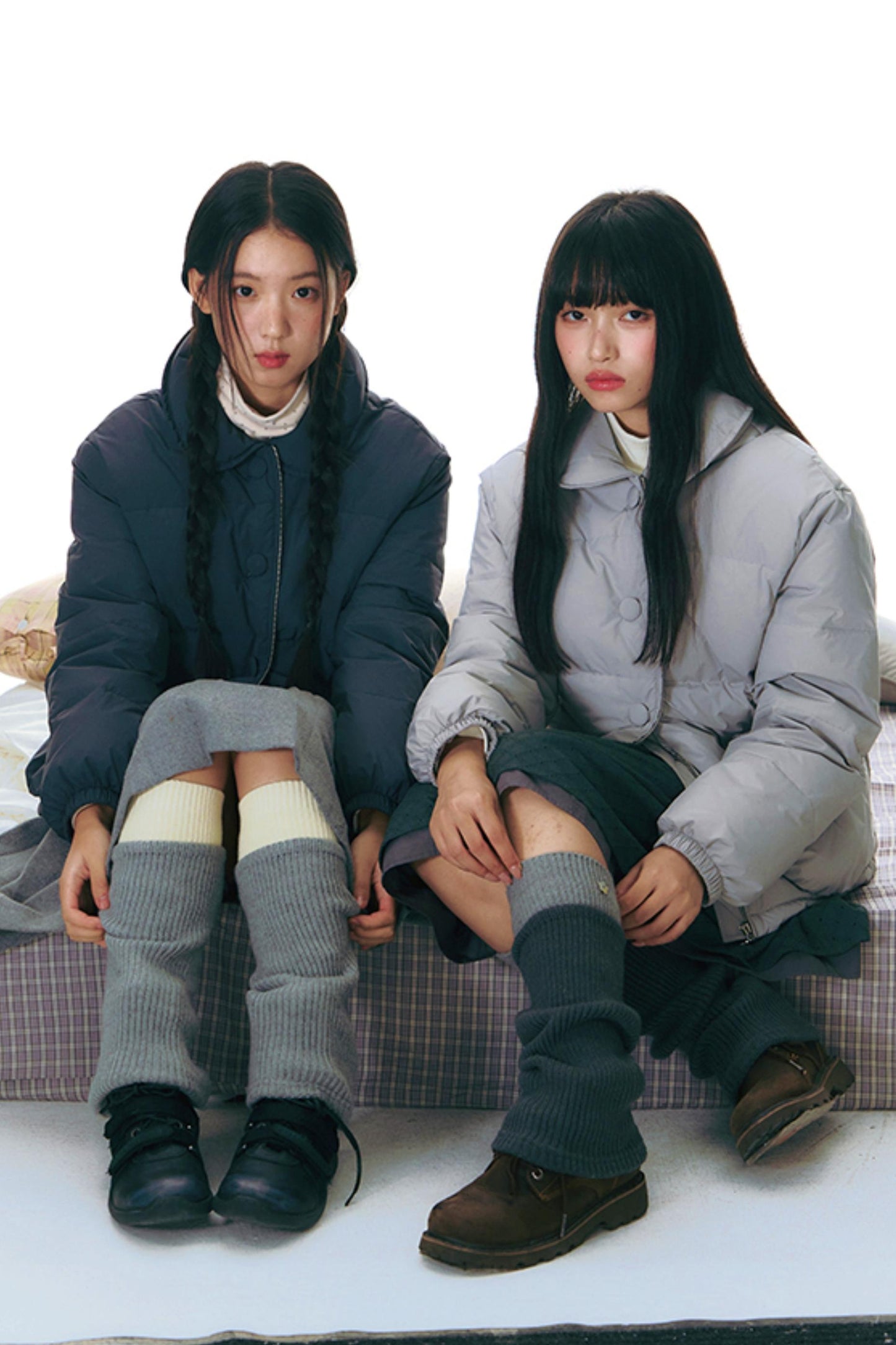 Winter Curved Pocket Cotton Jacket