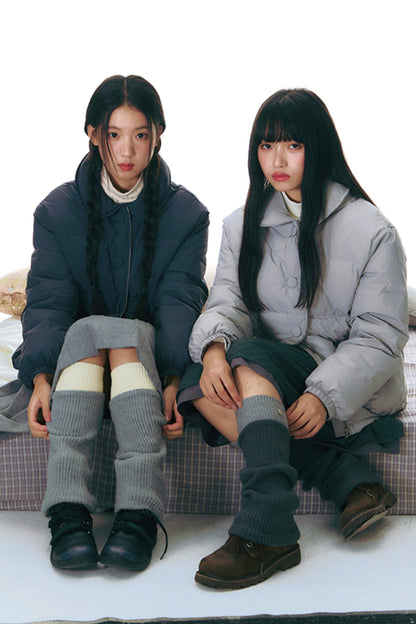 Winter Curved Pocket Cotton Jacket