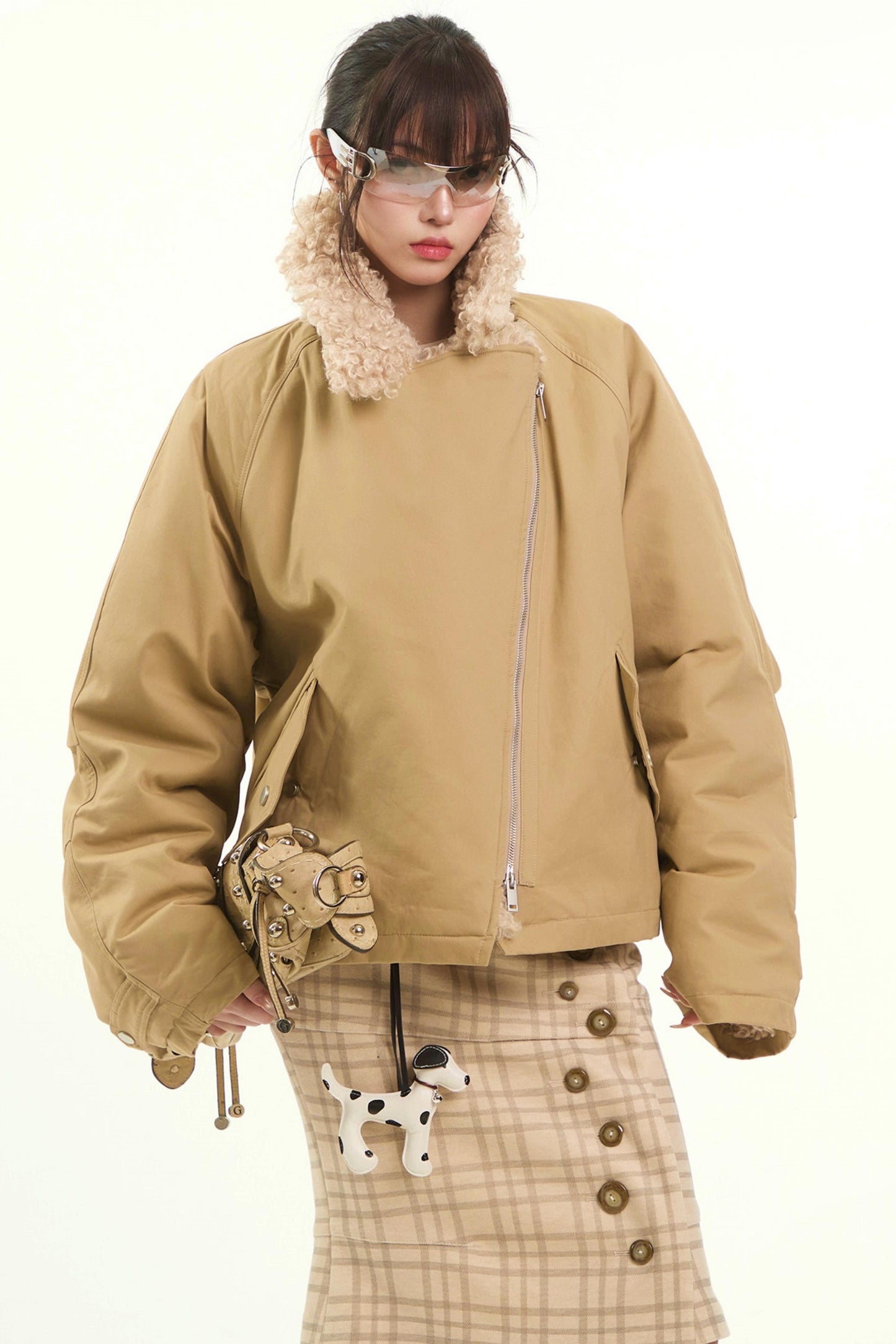 American Retro Lamb Wool Jacket