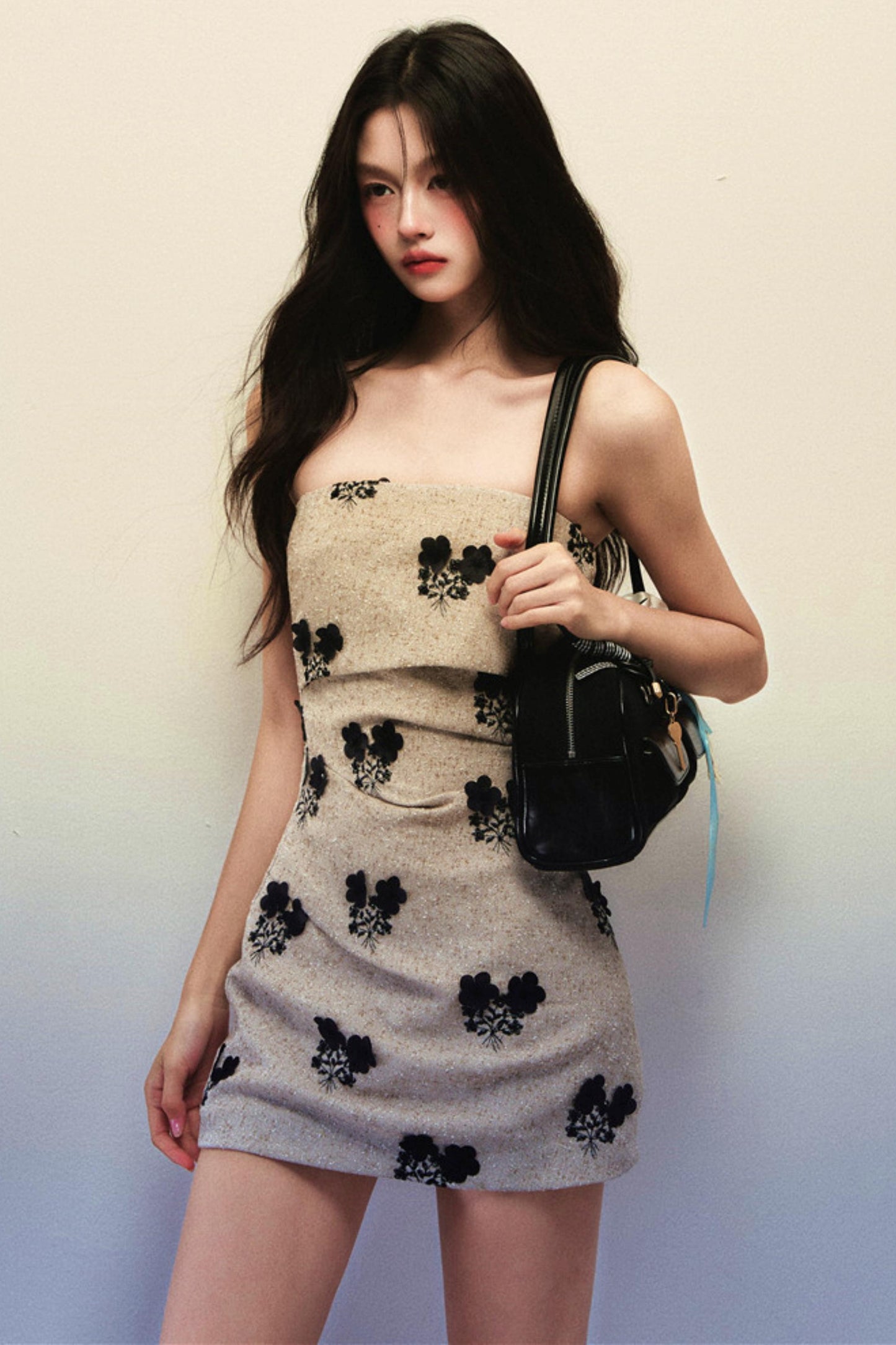 Apricot Woolen Coat Set-Up