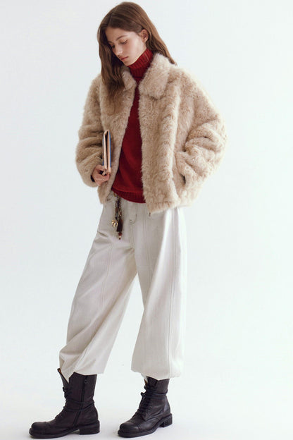 Light Luxury Faux Fur Jacket