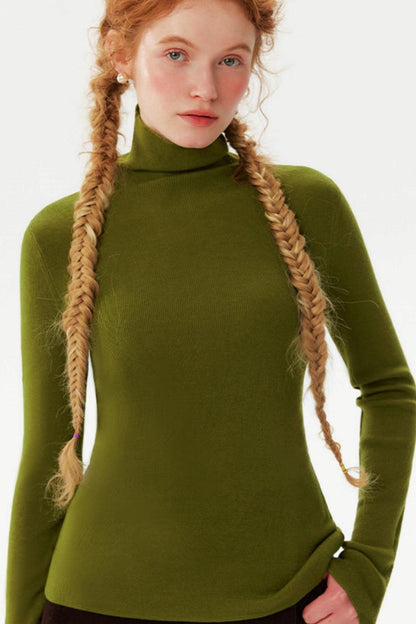 Multi-Color Misty Wool Sweater
