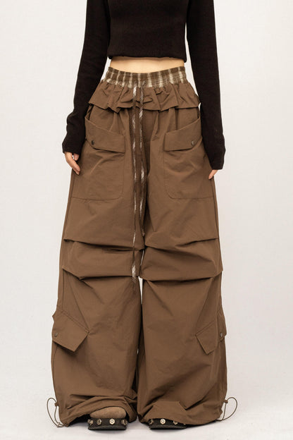 Retro Black Lace Pants