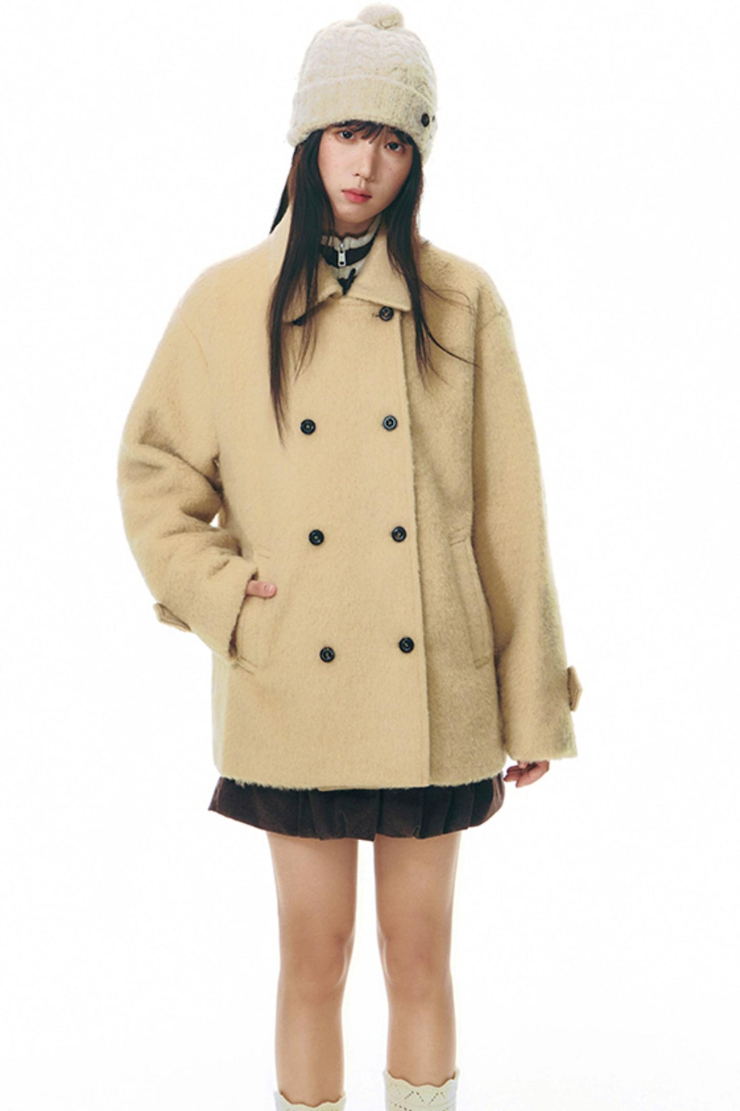 Simple Woolen Jacket