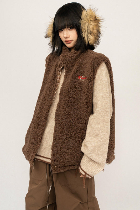 Retro Plaid Quilted Jacket