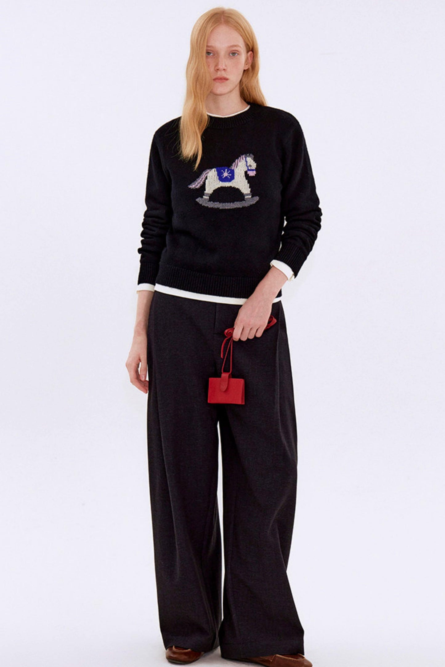 Year of the Horse Jacquard Sweater