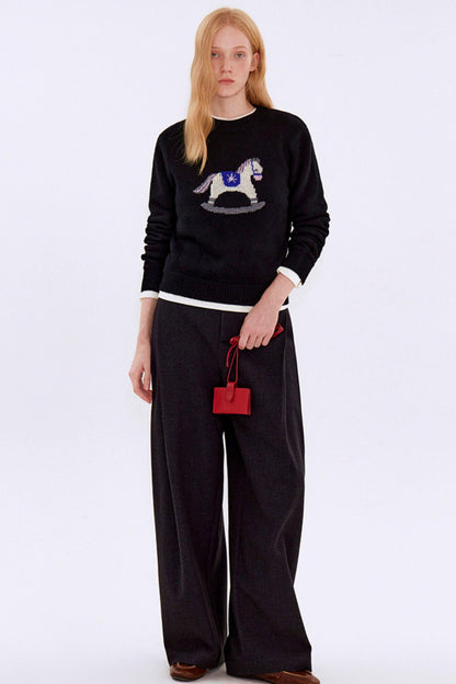 Year of the Horse Jacquard Sweater