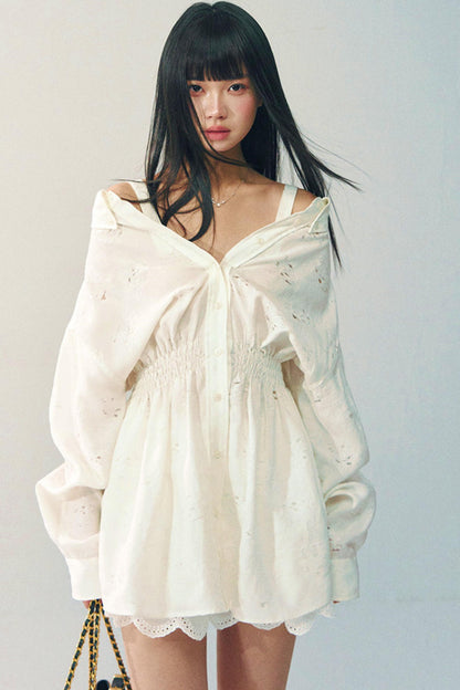 Off-Shoulder Lace Dress