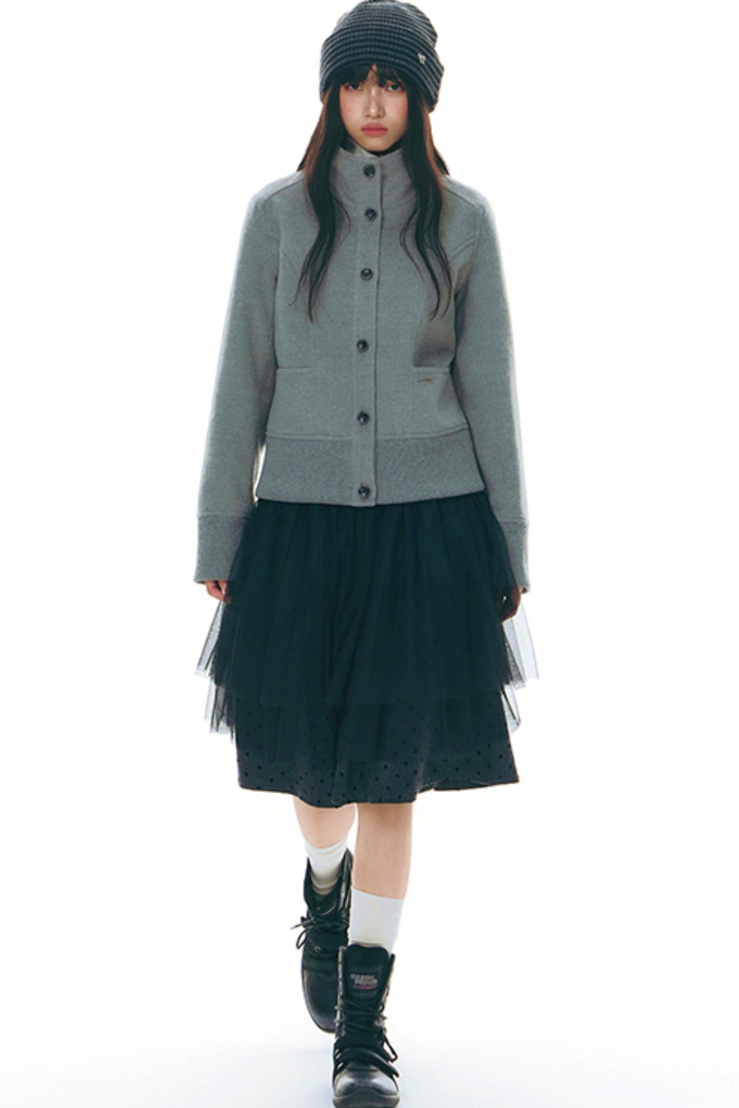 Original Patchwork Tweed Jacket