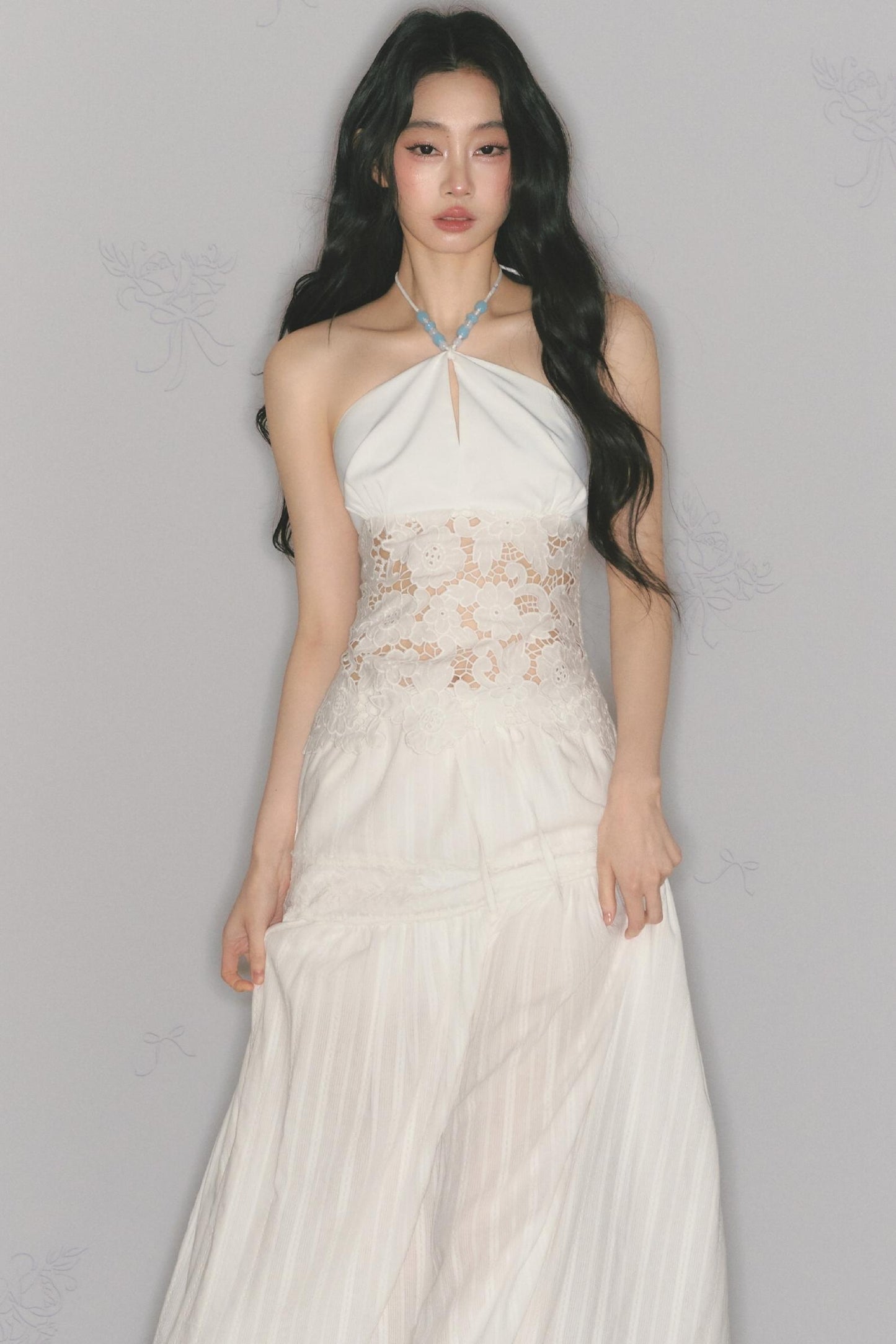 Mermaid Embroidered Tank Top