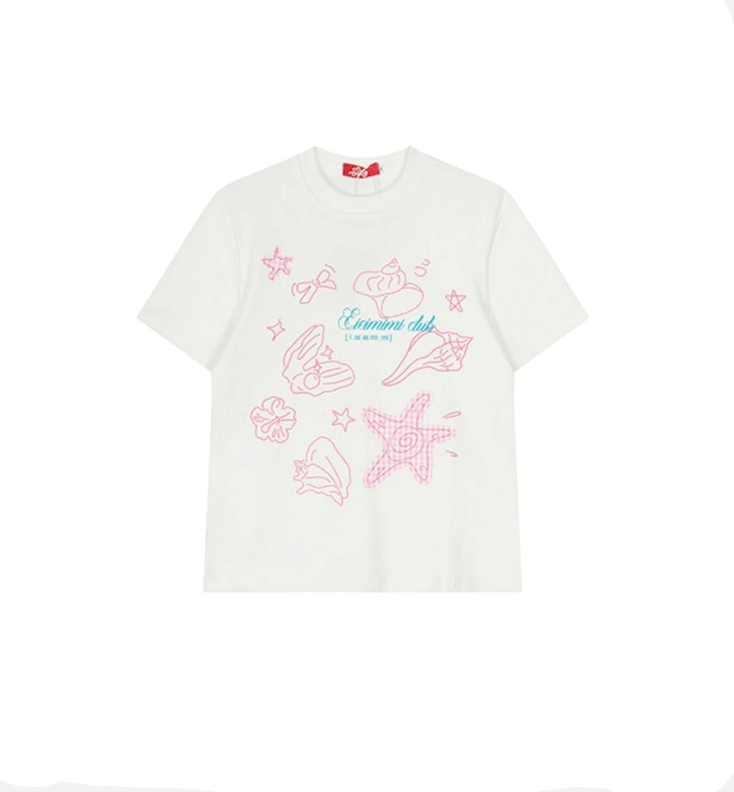 American Starfish Sweet Shoulder Tee