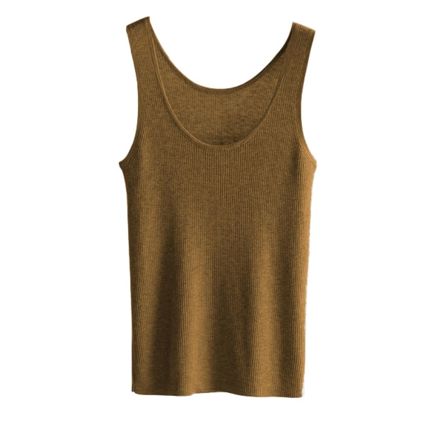 Soft Wool Knit Tank Top