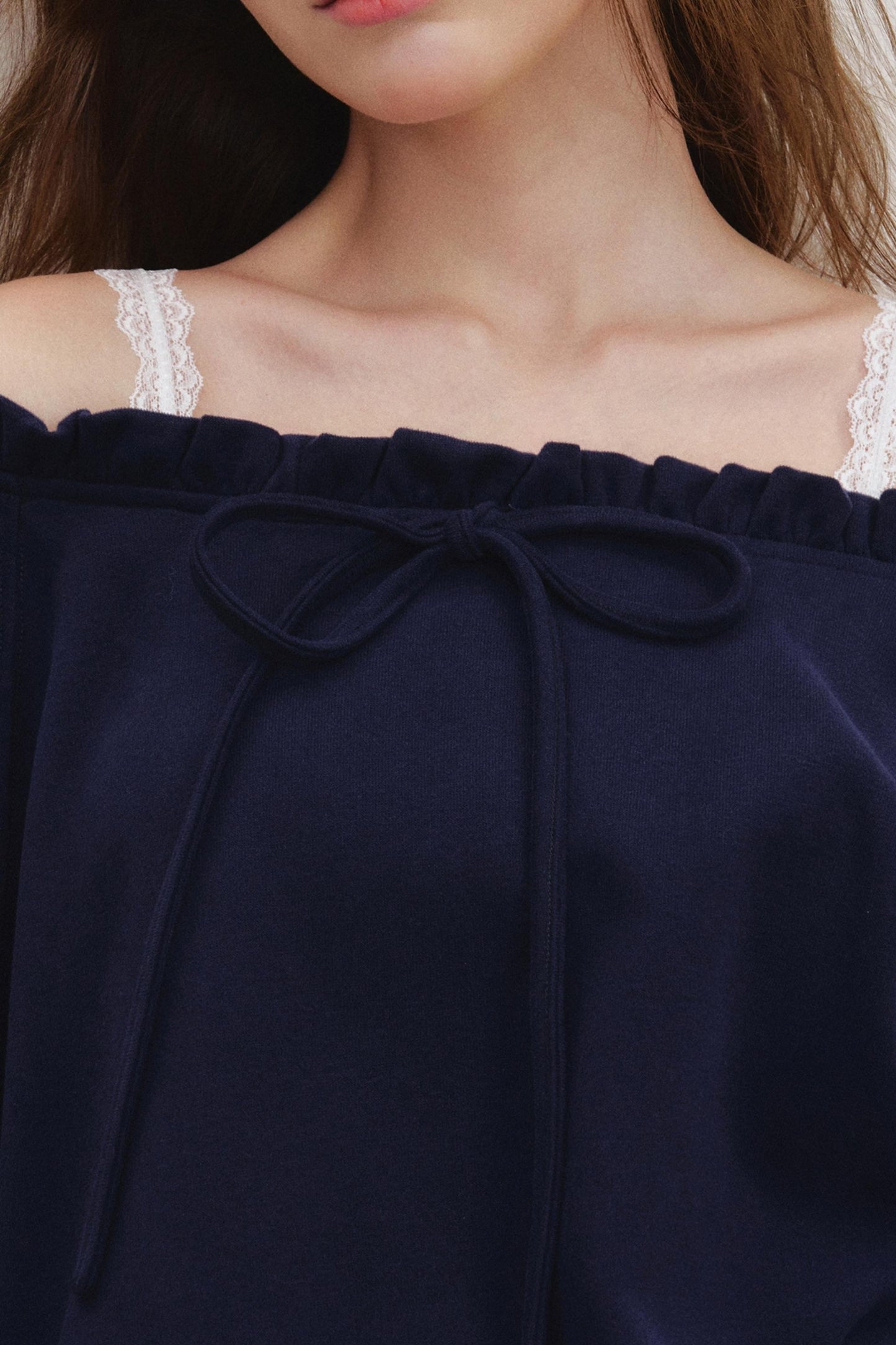 Breathing Cotton Raglan Sweatshirt