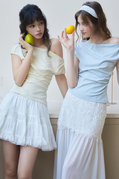 Pleated Summer T-Shirt