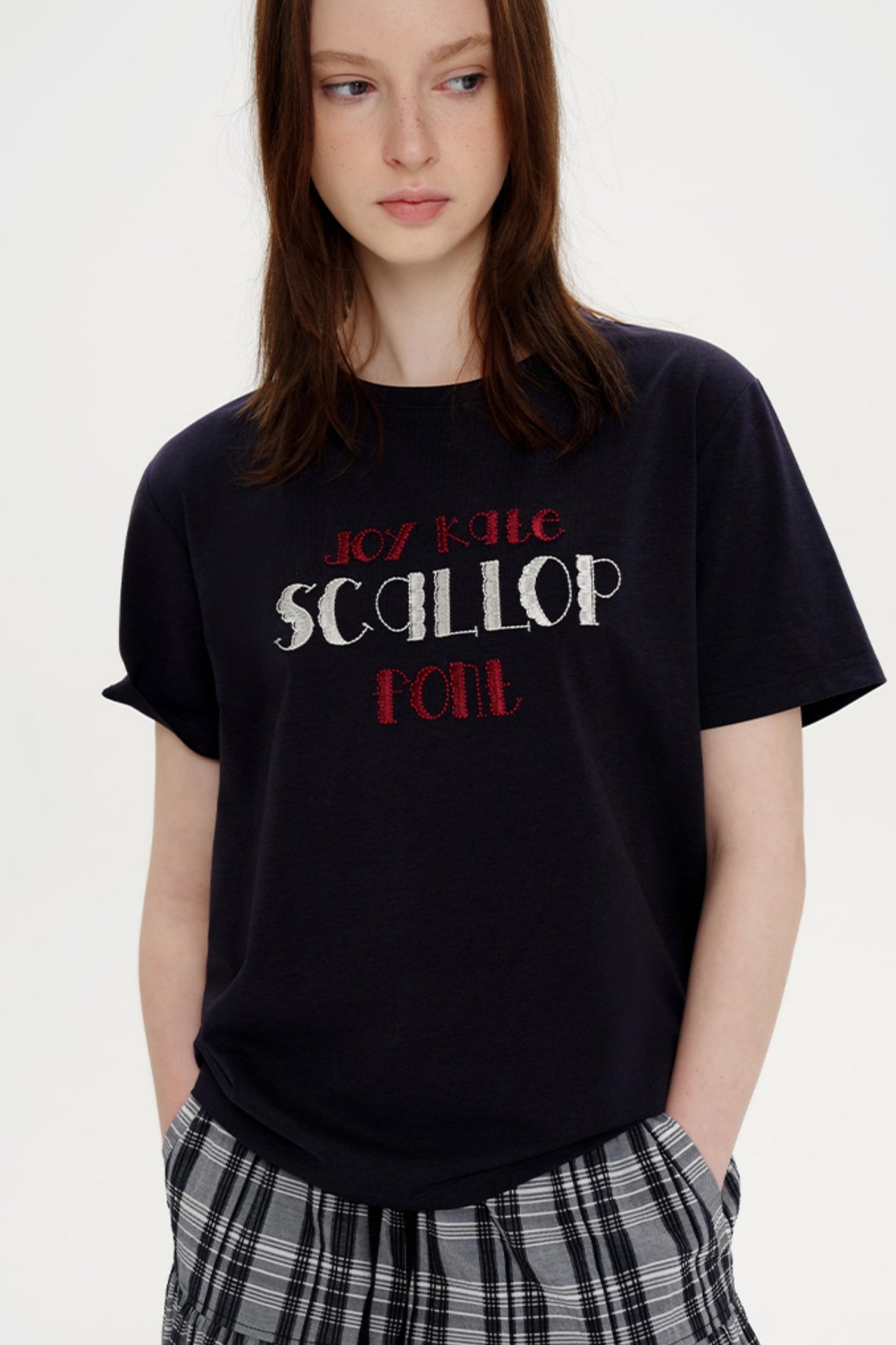 Retro Embroidered Tee