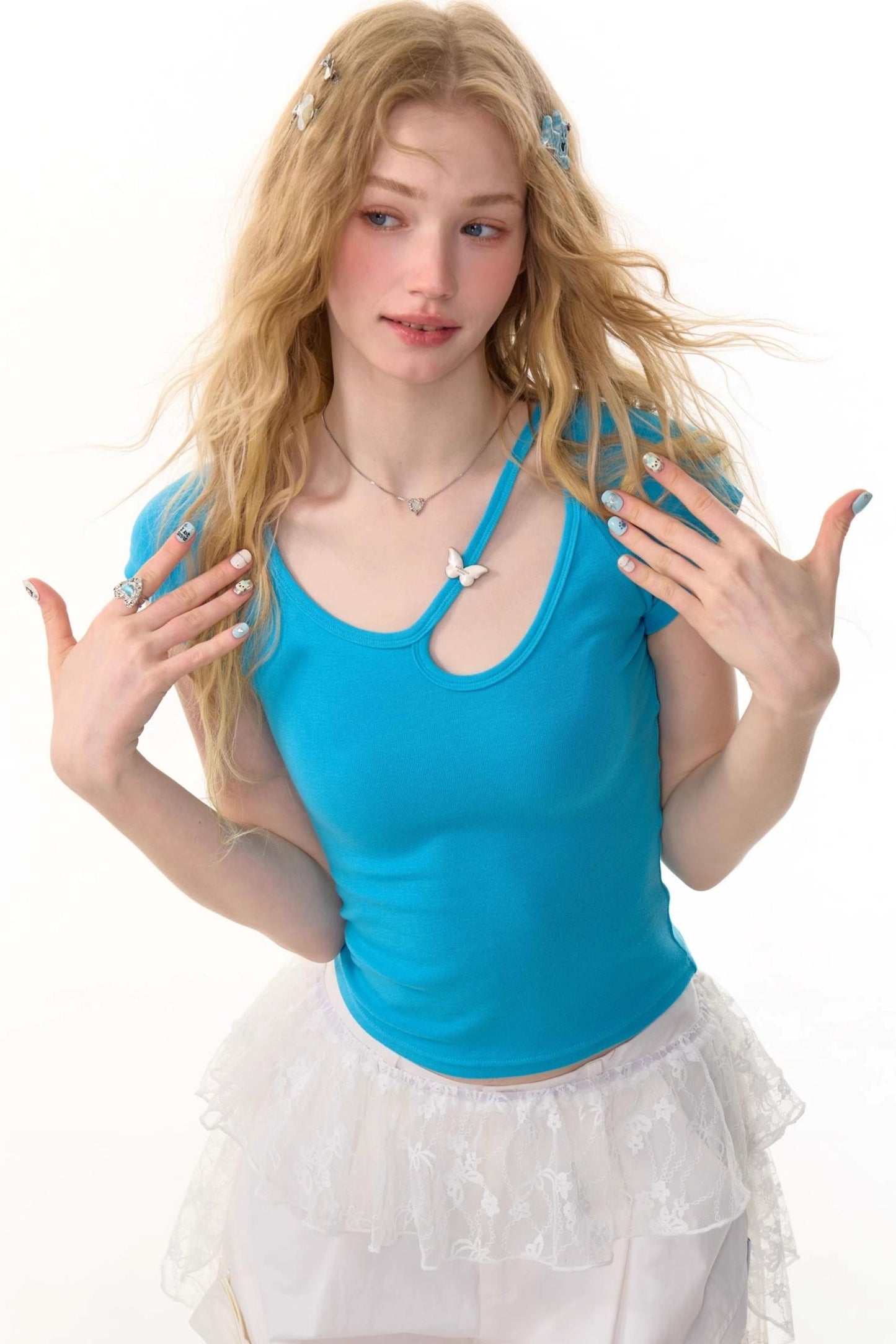 Retro Slim Halter Top