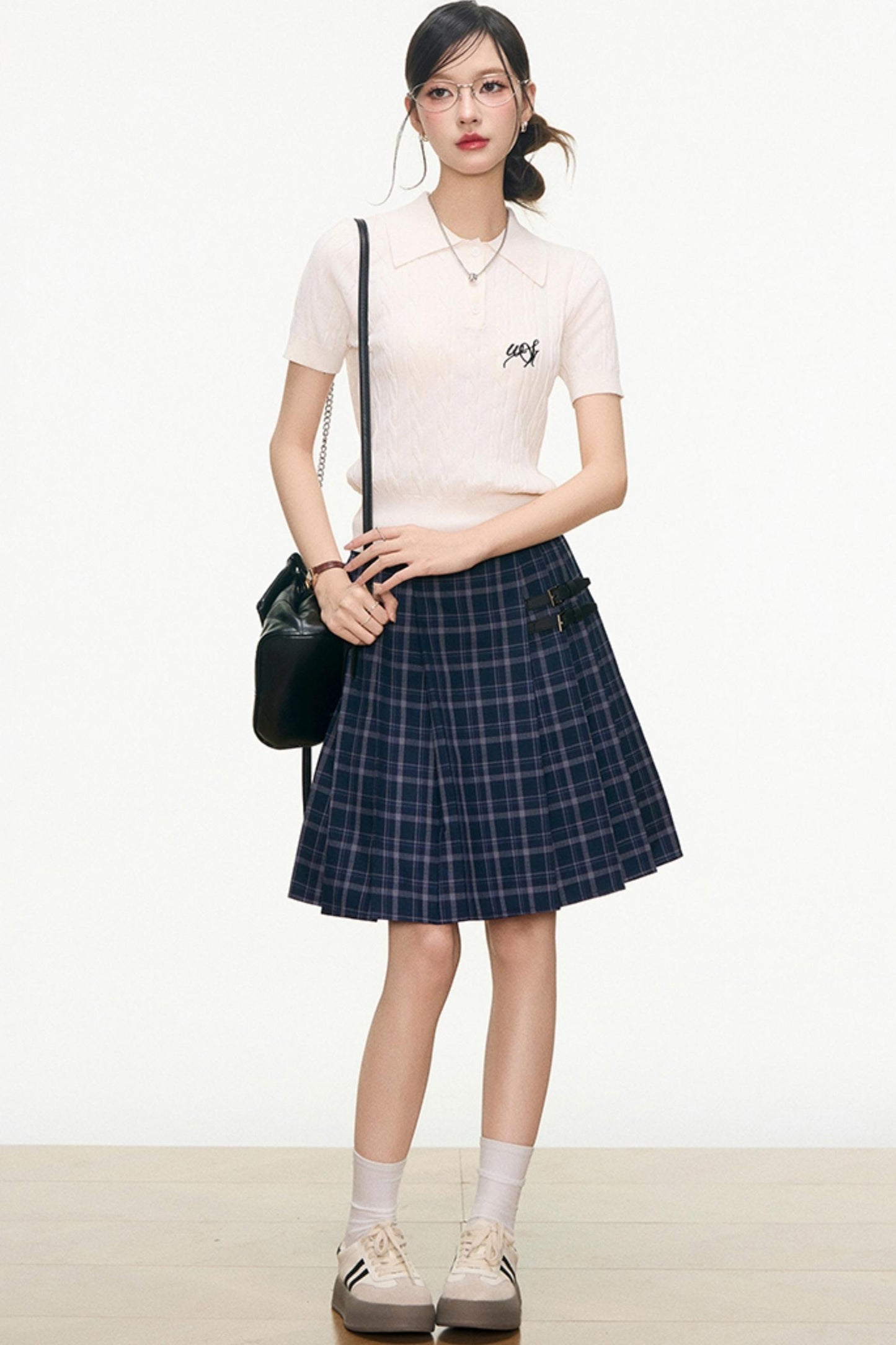 Chic Knit Skirt Set-Up