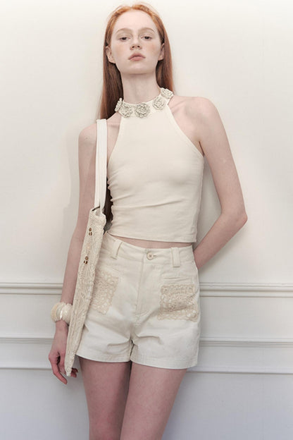 Yuan High-Waist Chic Shorts