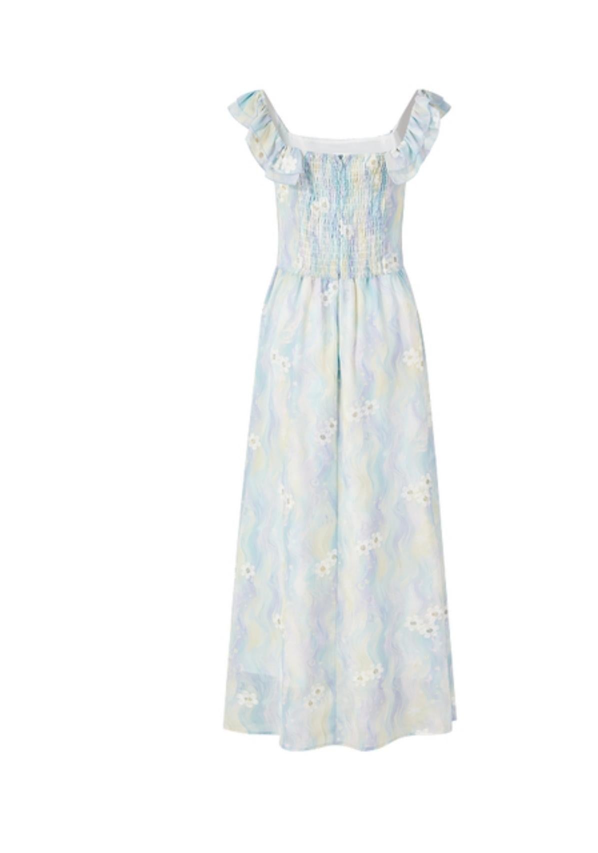 Summer Chiffon A-Line Dress