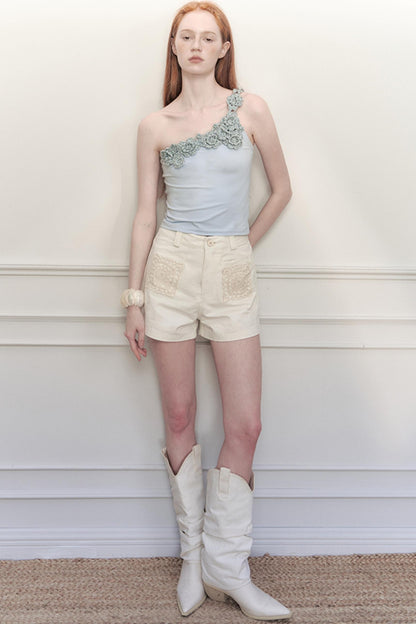 Yuan High-Waist Chic Shorts