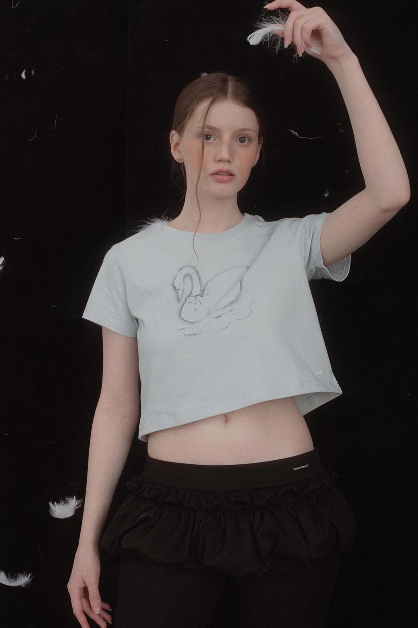 Hand-Painted Cotton Tee