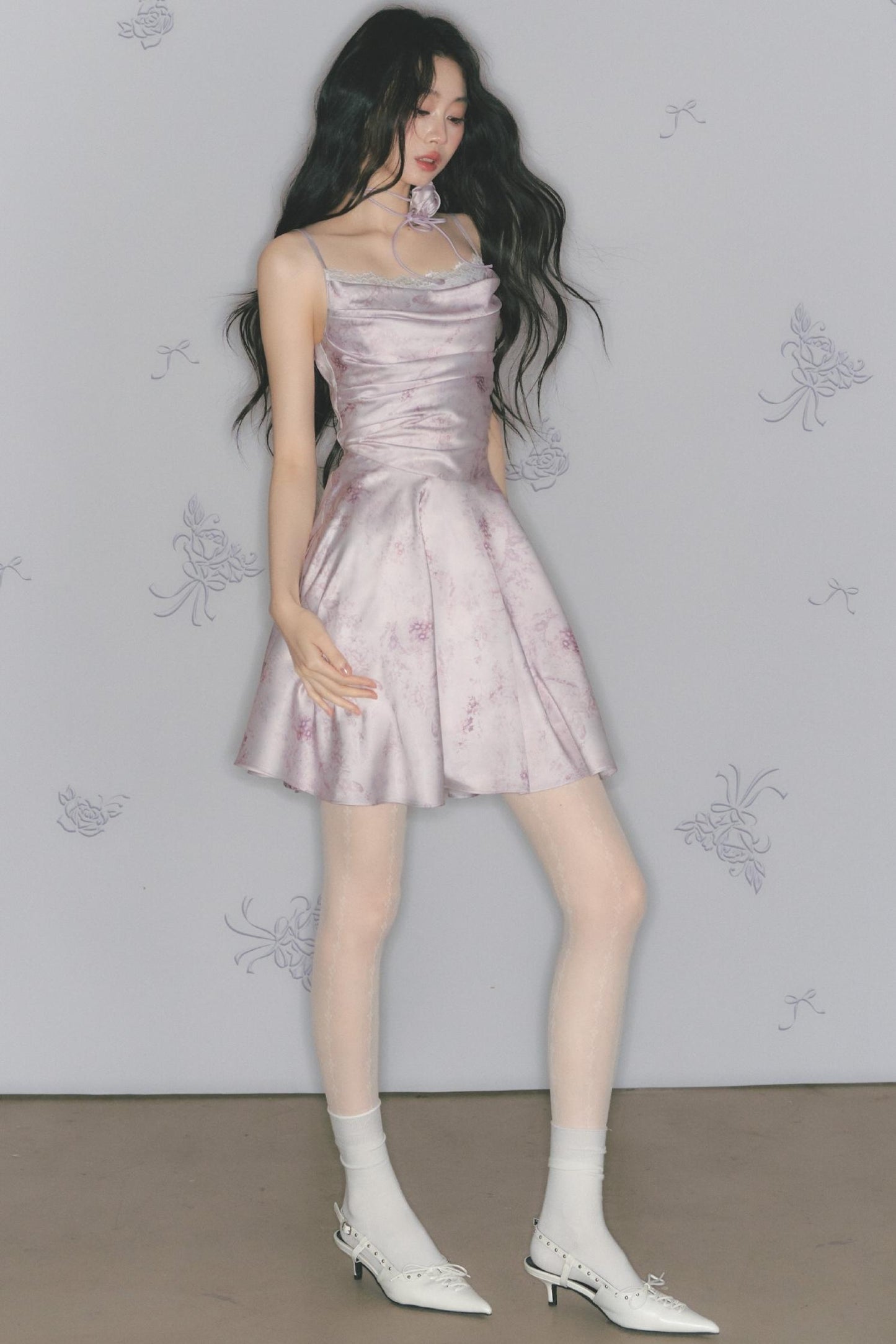 Pleated Waist Elegance Dress