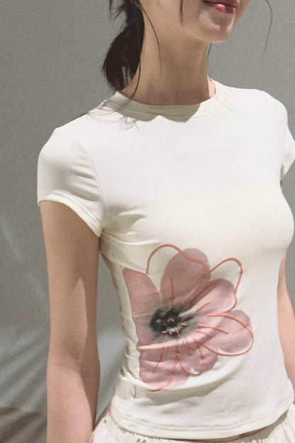 Begonia Floral T-Shirt