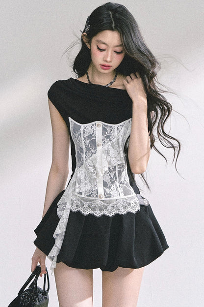 Summer Lace Slimming Top