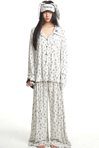 Long Sleeve Pajamas Set-Up