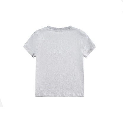 Cute Puppy Print Short Sleeve T-shirt