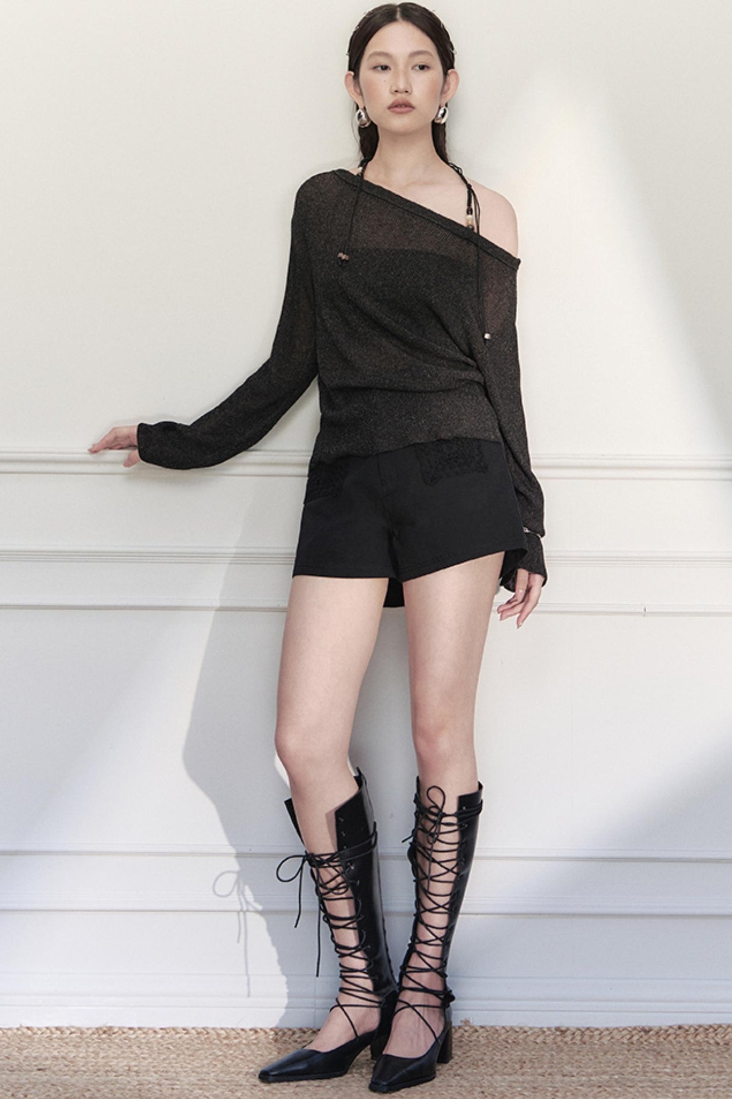 Yuan High-Waist Chic Shorts