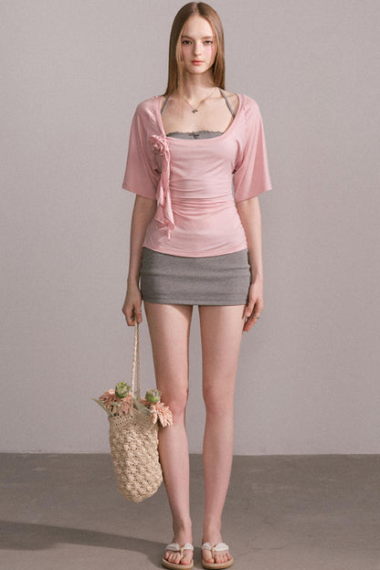 Summer Chic Two-Piece Halter Set-Up