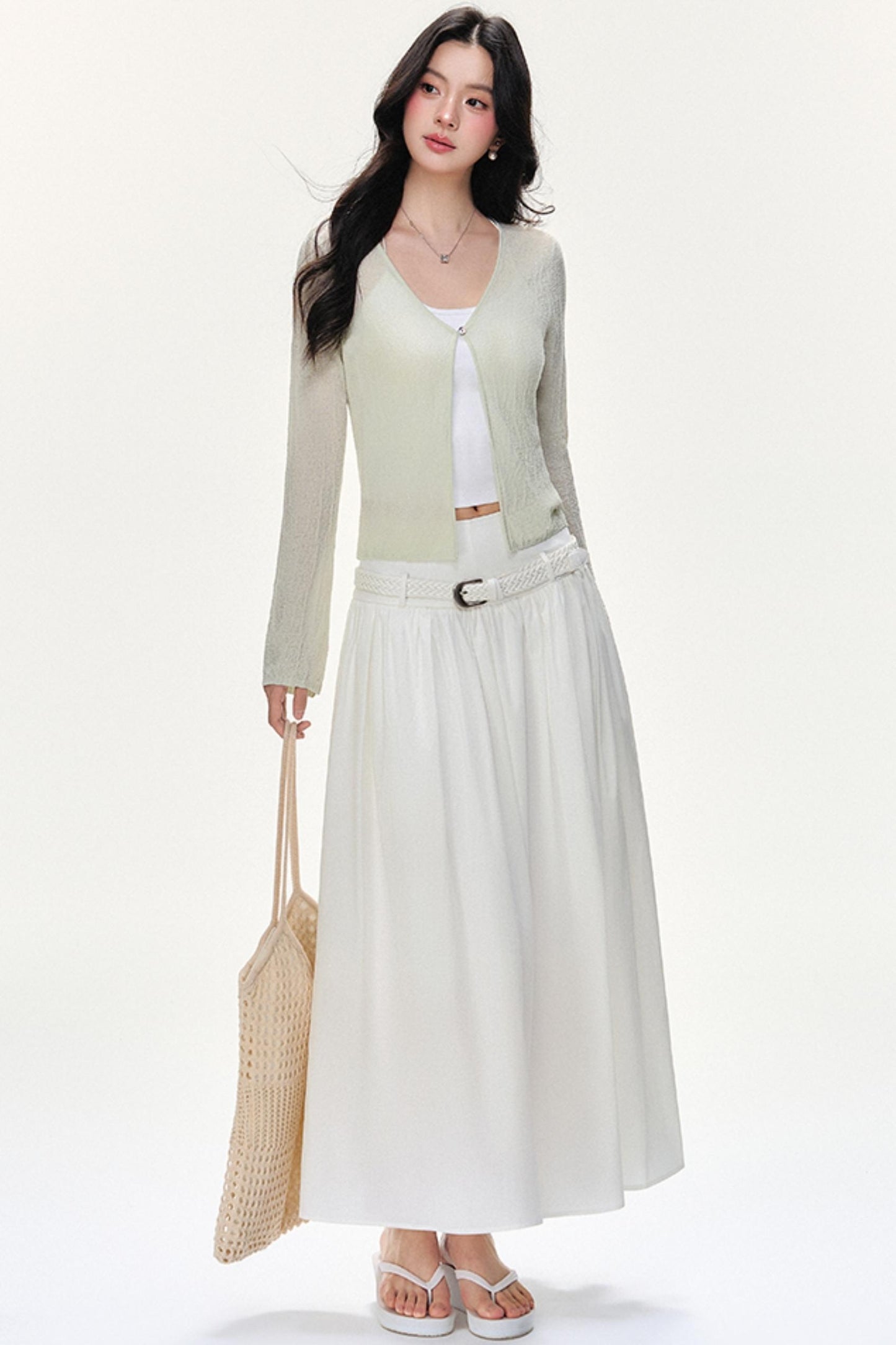 Summer Braided Leather Belt