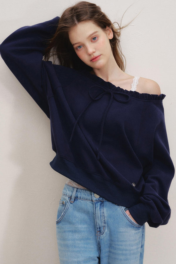 Breathing Cotton Raglan Sweatshirt