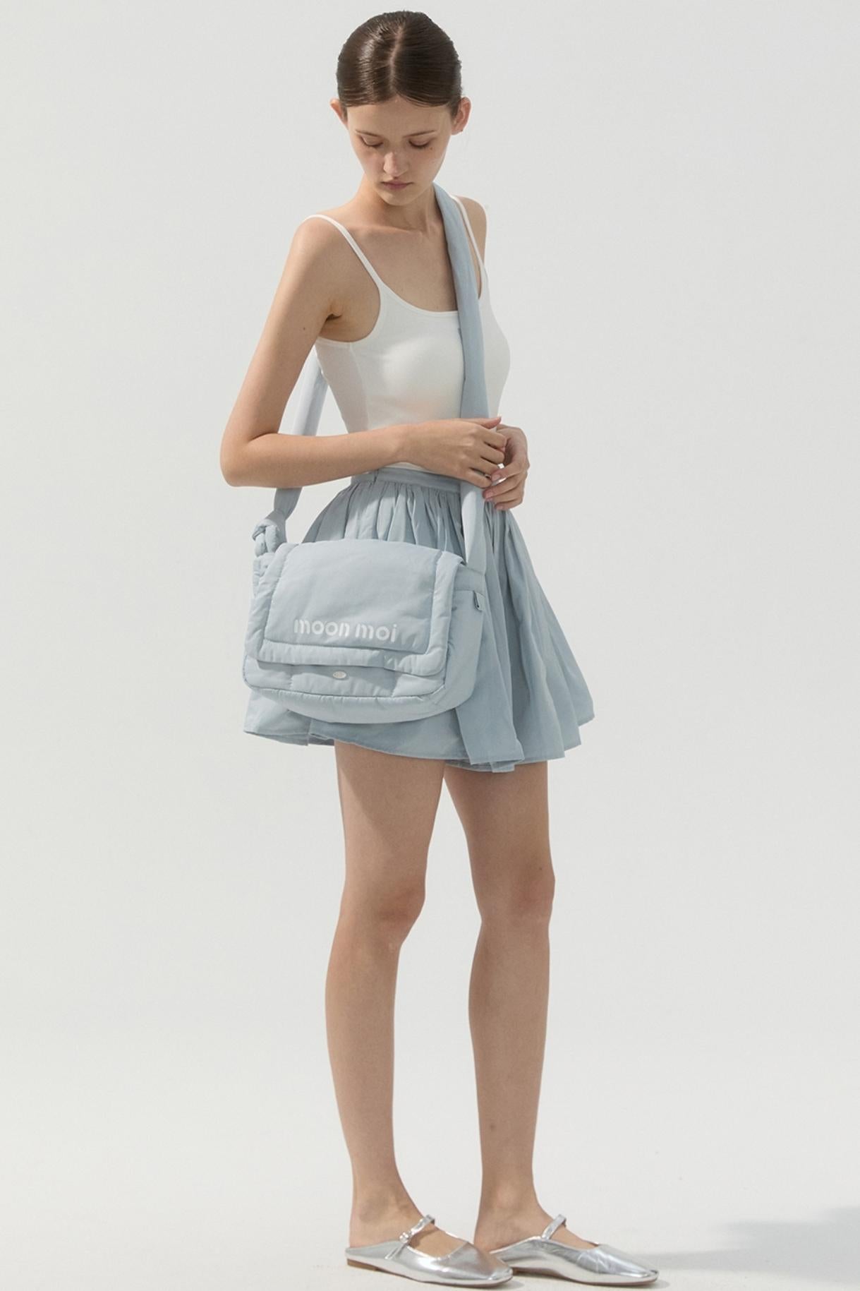 Pleated Bustier Skirt