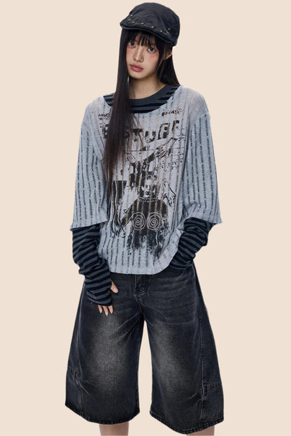 American Summer Chic Smock Tops