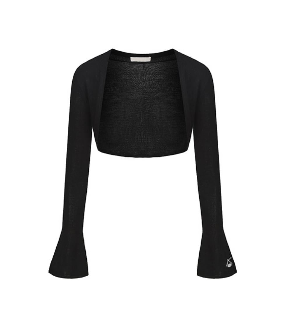 Cozy Merino Wool Flare Cardigan