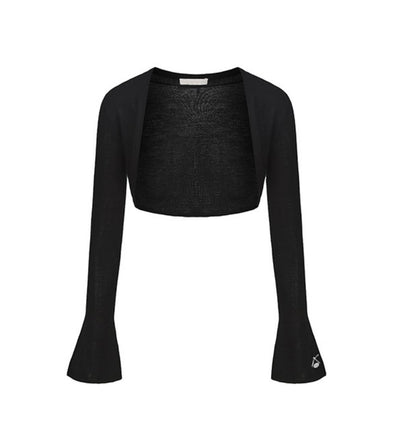 Cozy Merino Wool Flare Cardigan