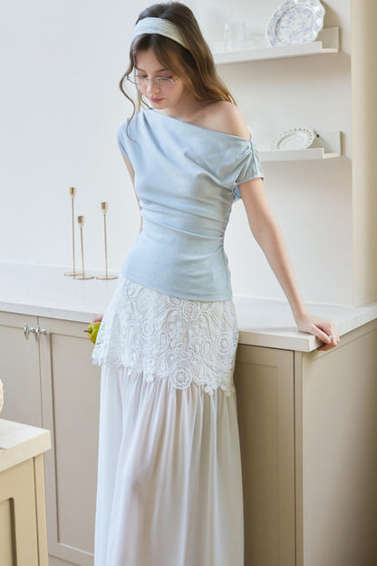 Pleated Summer T-Shirt