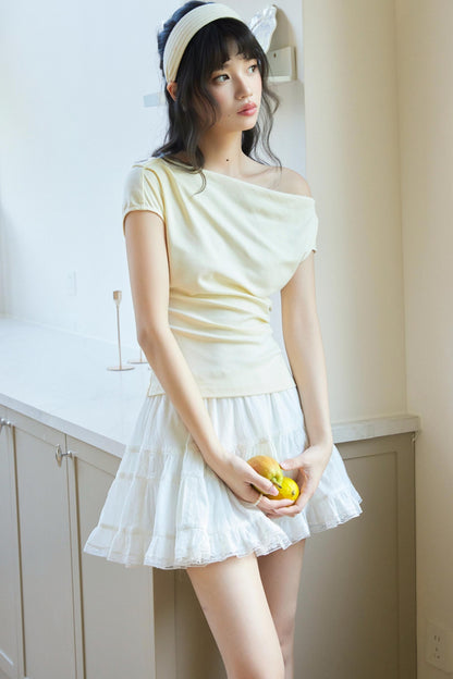Pleated Summer T-Shirt