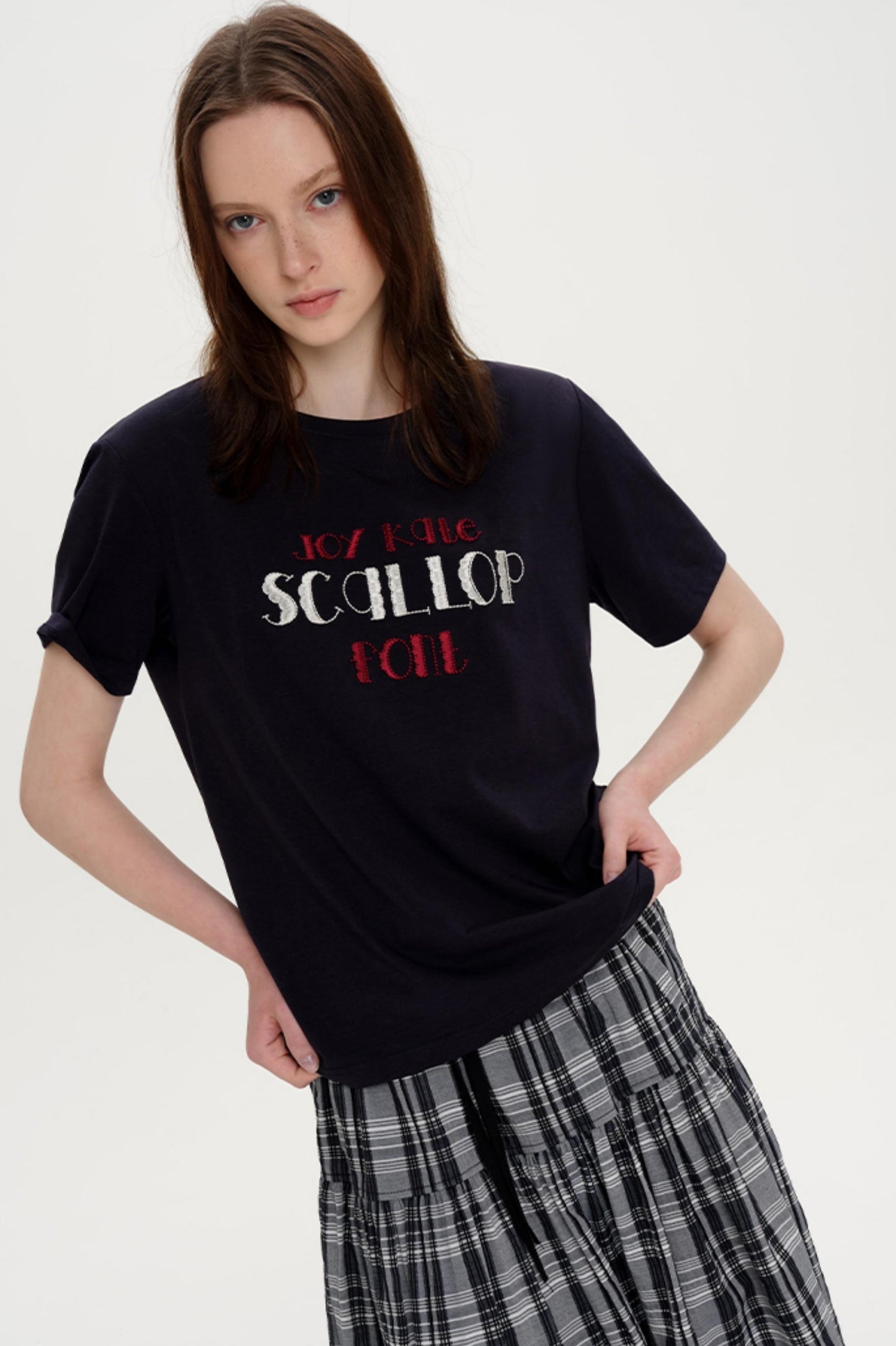 Retro Embroidered Tee