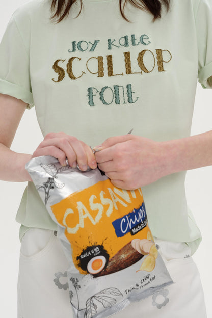 Retro Embroidered Tee