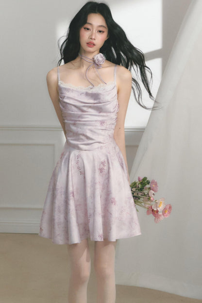 Pleated Waist Elegance Dress