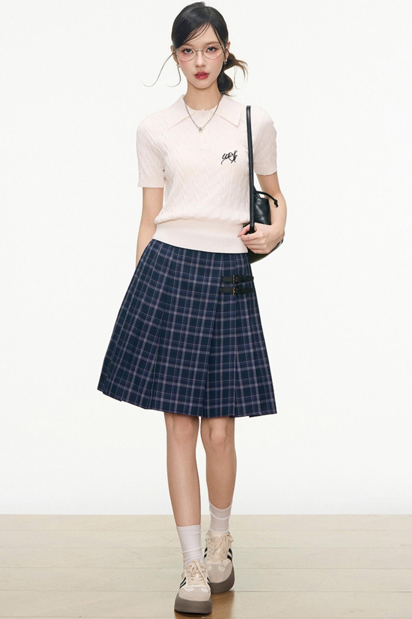 Chic Knit Skirt Set-Up