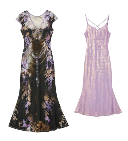 Tuscany Floral Duo Dress Set