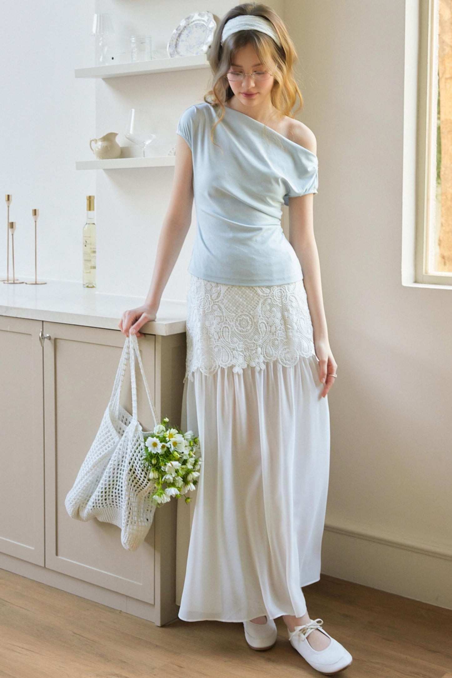 Pleated Summer T-Shirt