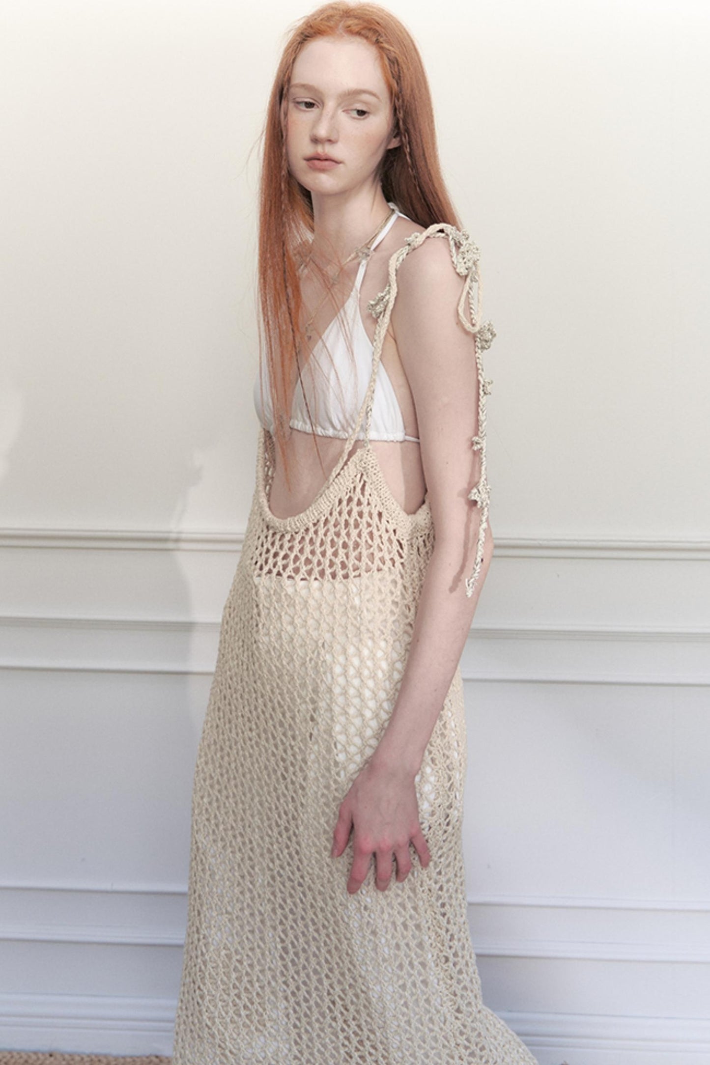 Moonlit Halter Dress