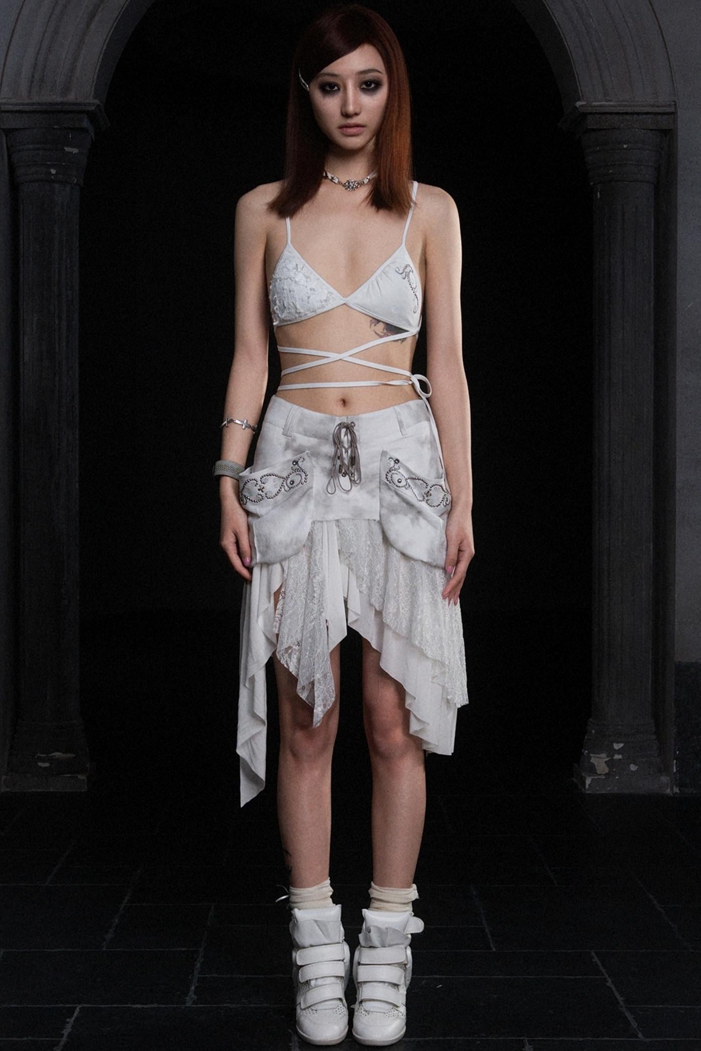 Rhinestone Bikini Top