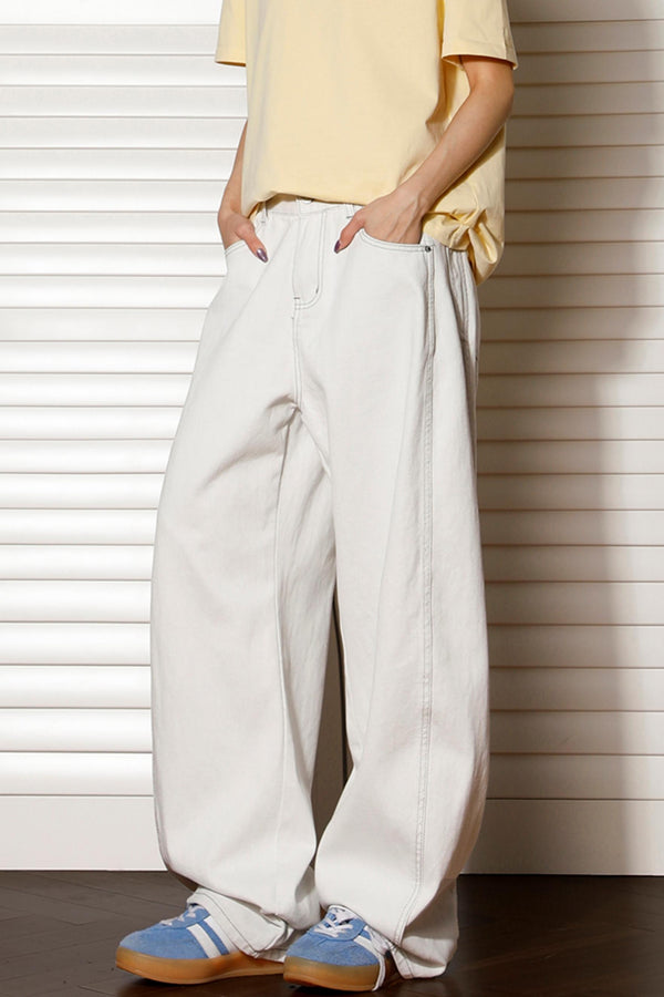 Summer Wide-Leg Jeans